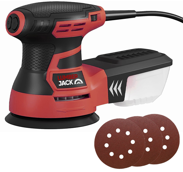 Lumberjack Random Orbital Sander 350W 125mm 5