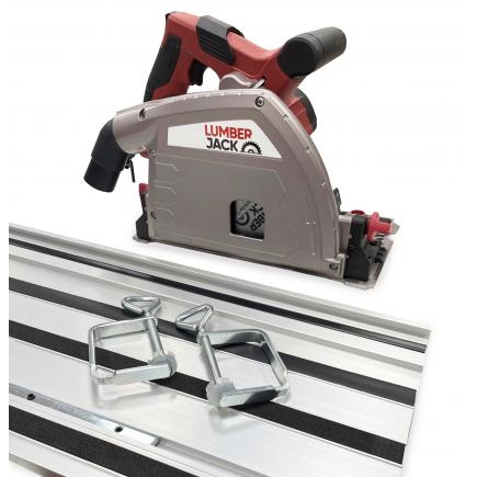 Lumberjack Plunge Saw Track Precision Circular with Guide Rail Kit