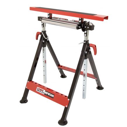 Lumberjack Multifunction 3 in 1 Workstand 200kg Roller V & Work Platform Horse Stand