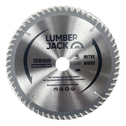 Lumberjack 160mm 36T Trade Circular Saw Blades 20mm Bore