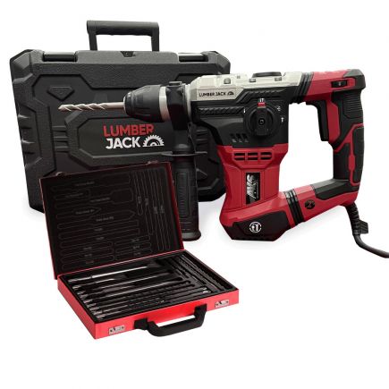 Lumberjack SDS Rotary Hammer Drill 1050W + SDS Set