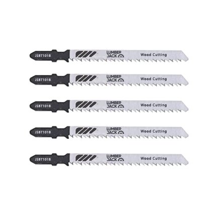 Lumberjack JSBT101B T Shank Jigsaw Blades 5 Pack