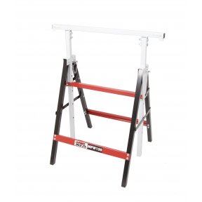 Lumberjack Folding Work Horse Trestle Saw Adjustable Height Stand 150kg