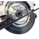 Lumberjack 185mm Circular Saw Multi Purpose 1400W Bevel Angle 240V