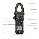 Autojack Digital Clamp Meter AC/DC Current Voltage Multimeter Temp Volt Amp Tester Flashlight