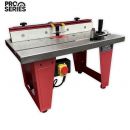 Lumberjack PRO SERIES Cast Iron Router Table With A One Piece Aluminium Fence & Compact Leg Stand