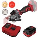 Lumberjack 20V Mini Plunge Saw 1x 4Ah Battery & Fast Charger