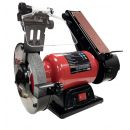 Lumberjack 150mm Bench Grinder with 50mm Belt Sander & LED Work Light