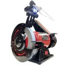 Lumberjack 150mm Bench Grinder with 50mm Belt Sander & LED Work Light