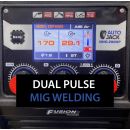 Autojack Professional Inverter Welder, Synergic, Pulsed MIG / MAG / MMA Welding Machine