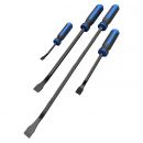 Autojack 4 Piece Pry Bar Hammer Cap Set with Angled Tips