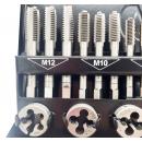 Autojack 32 Piece Metric Tap & Die Set Split Dies