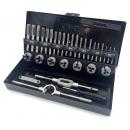 Autojack 32 Piece Metric Tap & Die Set Split Dies