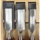 Lumberjack 8 Piece Bevel Edge Chisel Set with Strike Proof Caps Supplied in Wooden Case